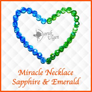 Miracle Necklace - Sapphire & Emerald