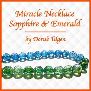 Miracle Necklace - Sapphire & Emerald - Image 2